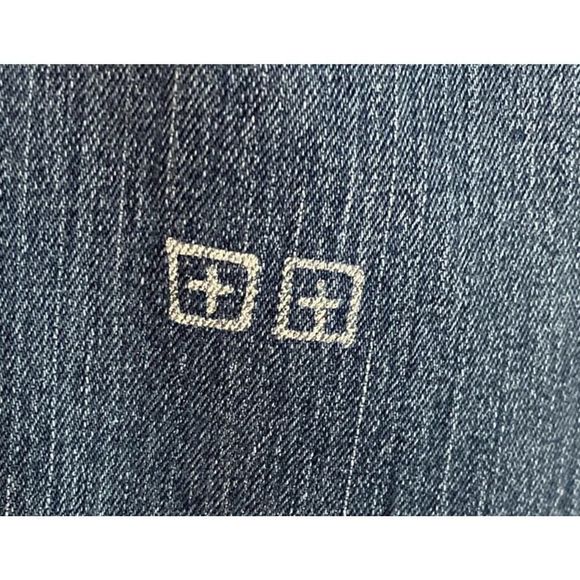 Ksubi Jeans Skinny Leg Blue Denim Womens Designer Zip Leg US Size 27 - Picture 4 of 7